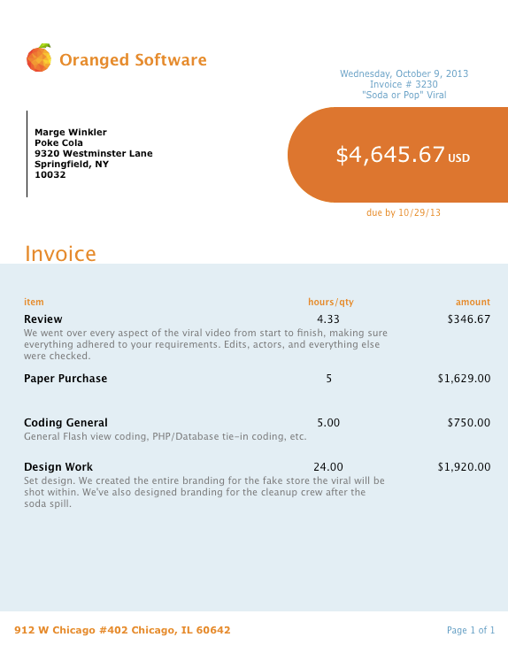 Invoices